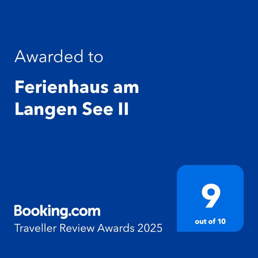 Heidesee Ferienhaus Am Langen See II מראה חיצוני תמונה